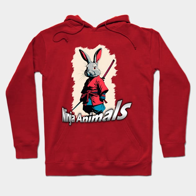 ninja animals Hoodie by AndreyG